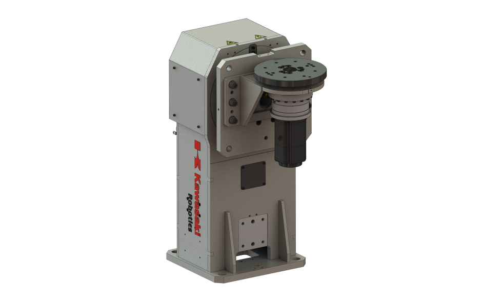 Double axis welding positioner with rated capacity of 230 kg