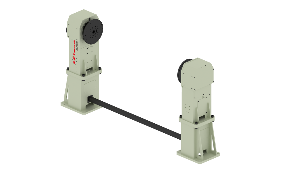 Single axis welding positioner with rated capacity of 500 kg