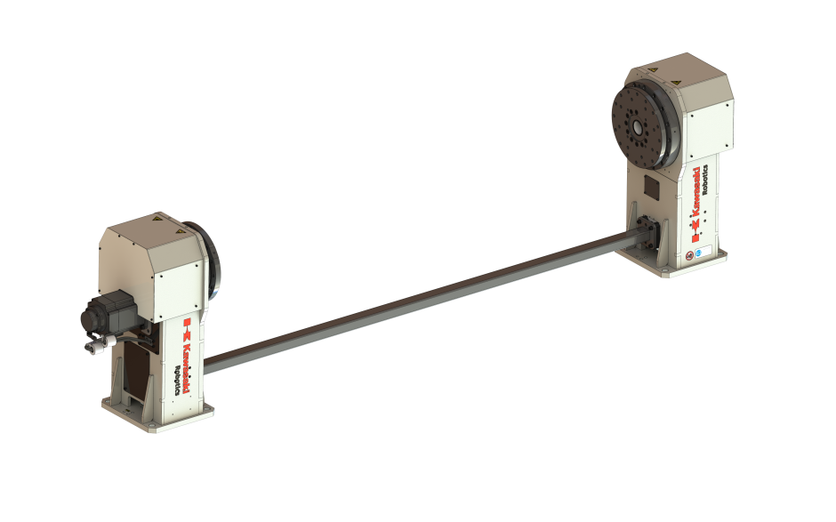 Single axis welding welding positioner with rated capacity of 500 kg