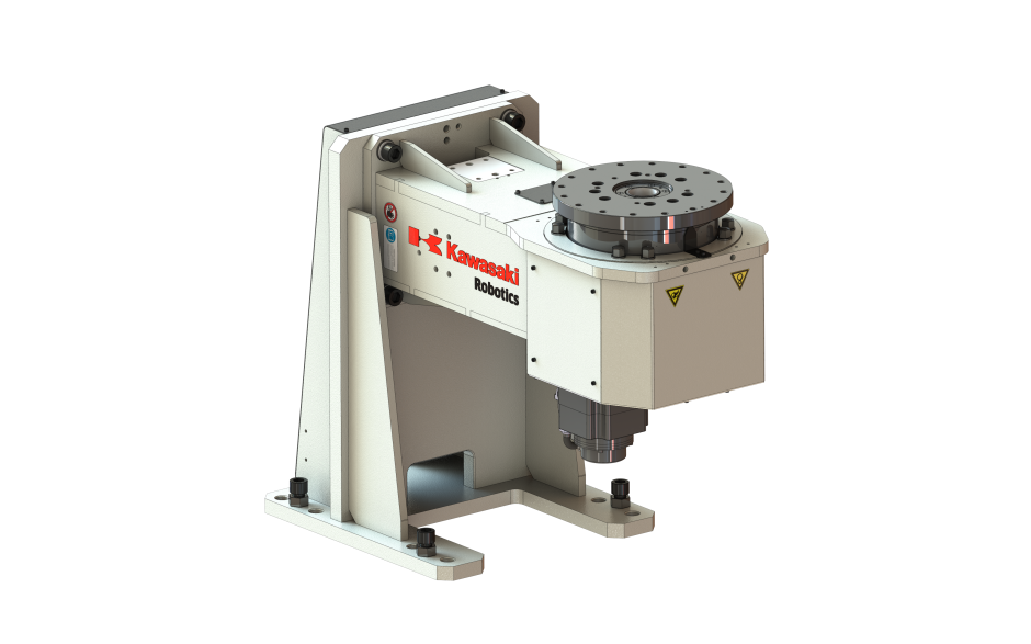 Welding positioner with rated capacity of 750 kg