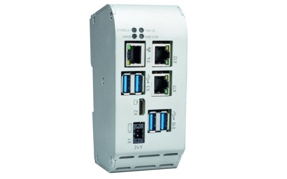Astraada One Modular MC Prime - Central Modular Controller, 1.5 GHz QuadCore, 8GB Flash, 1GB RAM, 2x Ethernet GB, 1x EtherCAT, 4x USB, 1x DDI, Codesys V3.5