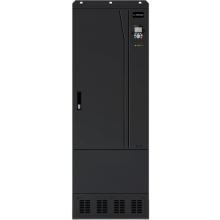 DRV-28 frequency converter: 500 kW, 3x400V power supply, vector control, STO, EMC filter, LCD operator panel, expansion module support, vent-pump functions, fire-mode, 30 months warranty