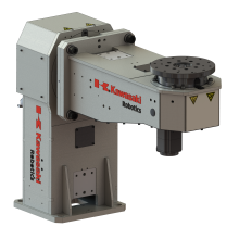  Double axis welding positioner with rated capacity of 125 kg