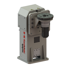 Double axis welding positioner with rated capacity of 230 kg
