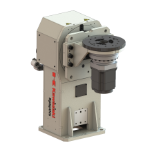 Double axis welding positioner with rated capacity of 460 kg