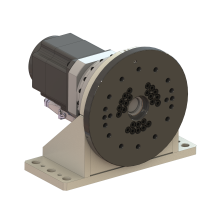 Single axis welding positioner with rated capacity of 460 kg
