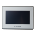 Operatoriaus panelė 7'' su liečiamu ekranu; TFT matrica su 800 x 480 rezoliucija; 65535 spalvų; LED foninis apšvietimas; Ethernet; COM1 - RS232; COM2 - RS422/485; COM3 - RS485; 2 x USB (Client; Host); 64 1