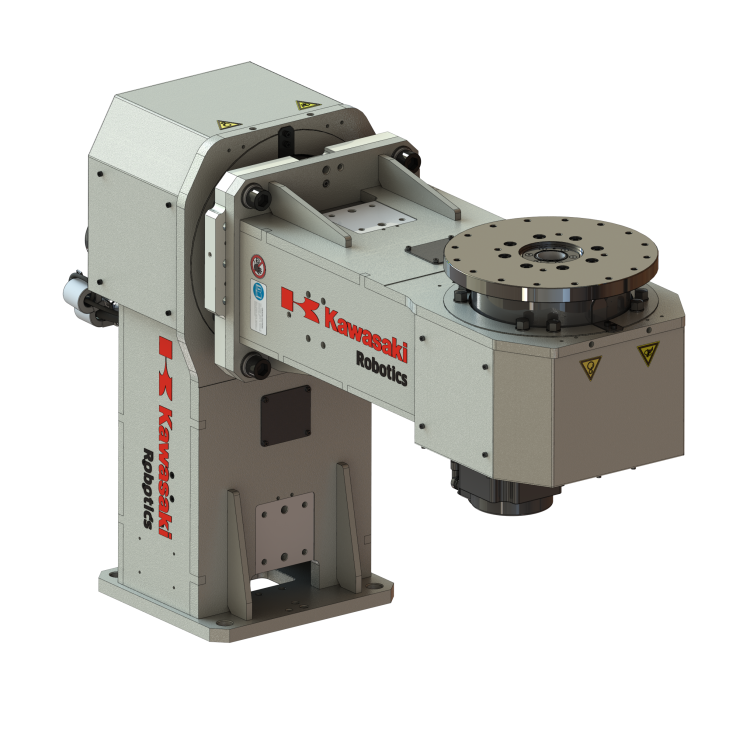 Double axis welding positioner with rated capacity of 250 kg