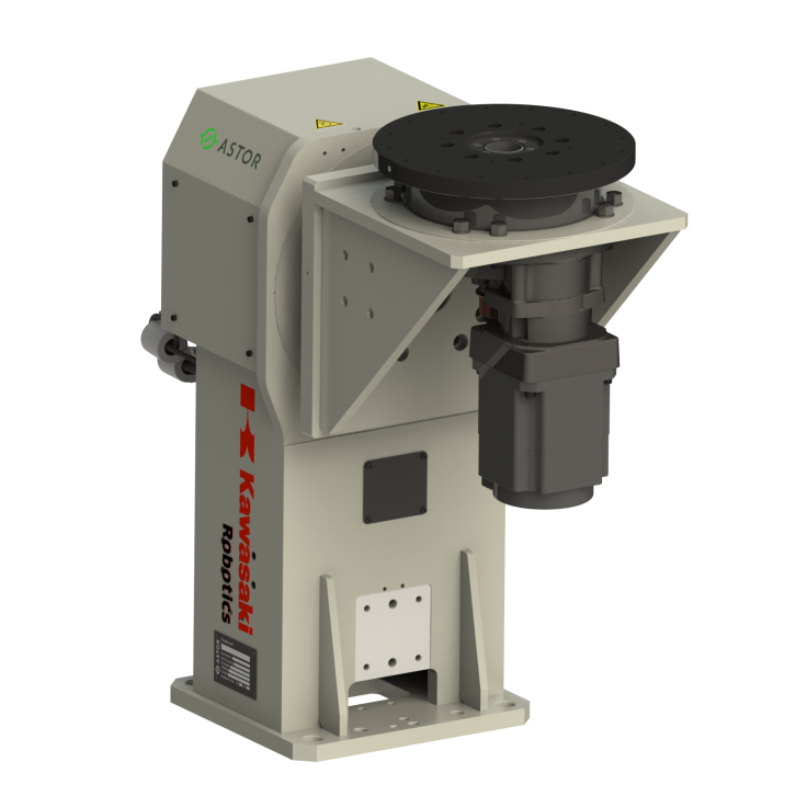 Double axis welding positioner with rated capacity of 500 kg