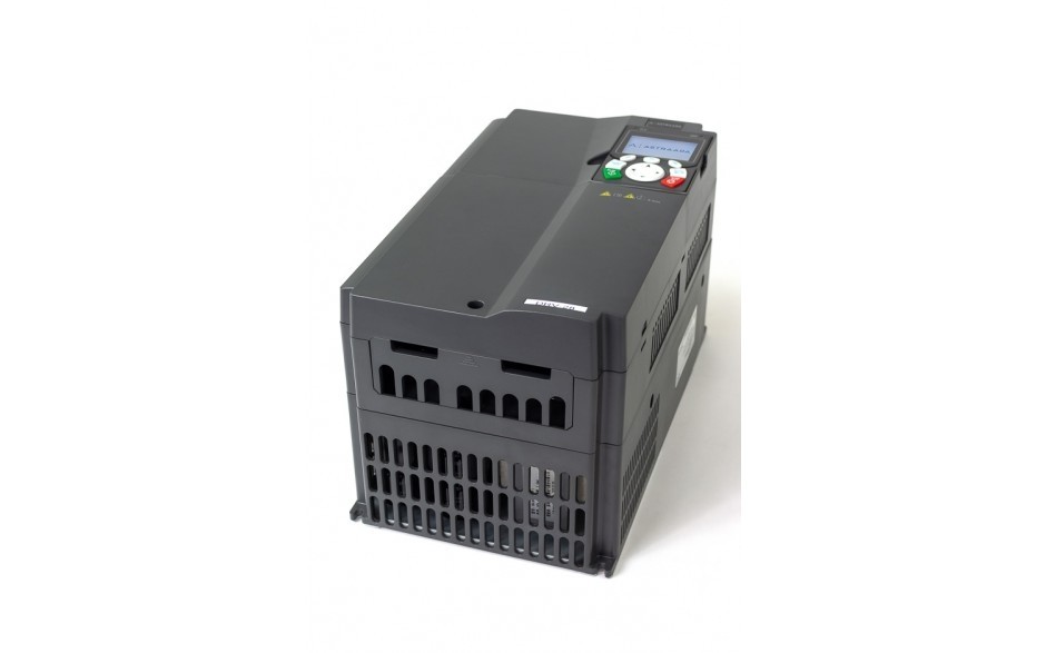 DRV-28 frequency inverter: 22/30 kW, 3x400V power supply, vector control, STO, EMC filter, LCD operator panel, support for expansion modules, vent-pump functions, fire-mode, 30 months warranty. 3