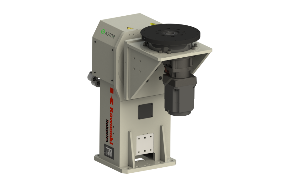 Double axis welding positioner with rated capacity of 500 kg