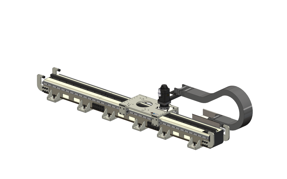 3m basic linear track TRK500 for RS010/13/20, BA006/013, RA010 robots