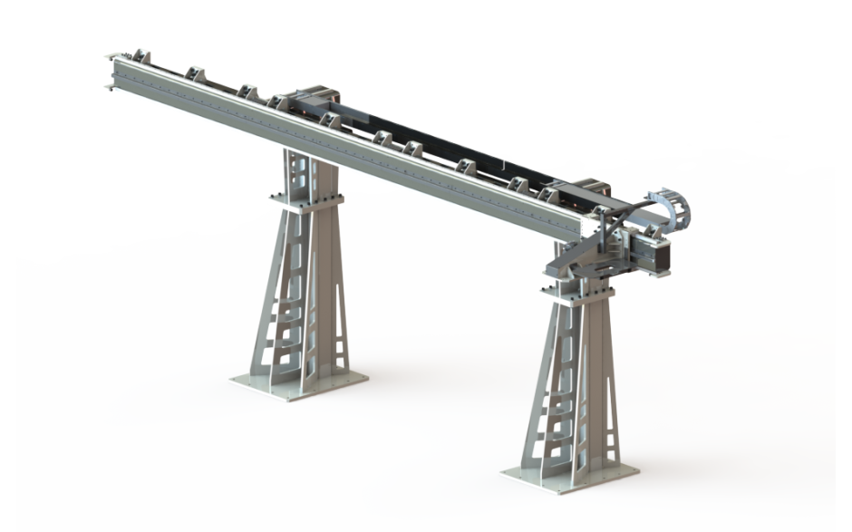 3m basic linear track TRK500 for RS010/13/20, BA006/013, RA010 robots 6