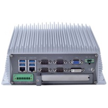 Pramoninis kompiuteris BOX tipo, Intel i5-7400, 8GB RAM, SATA SSD 256 GB, WIN10-PRO/64/ENG, 1x PCIe, 4x RS232, 2x RS232/485, 4x USB 2.0, 4x USB 3.0, 2x LAN