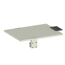 Option TRK2000: Passive slider for welding source, welding wire barrel and robot controller