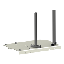 Option TRK2000:  Mounting plate for welding source and welding wire barrel