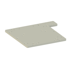 Option TRK2000: Mounting plate for KJ robot
