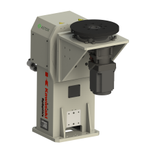 Double axis welding positioner with rated capacity of 250 kg